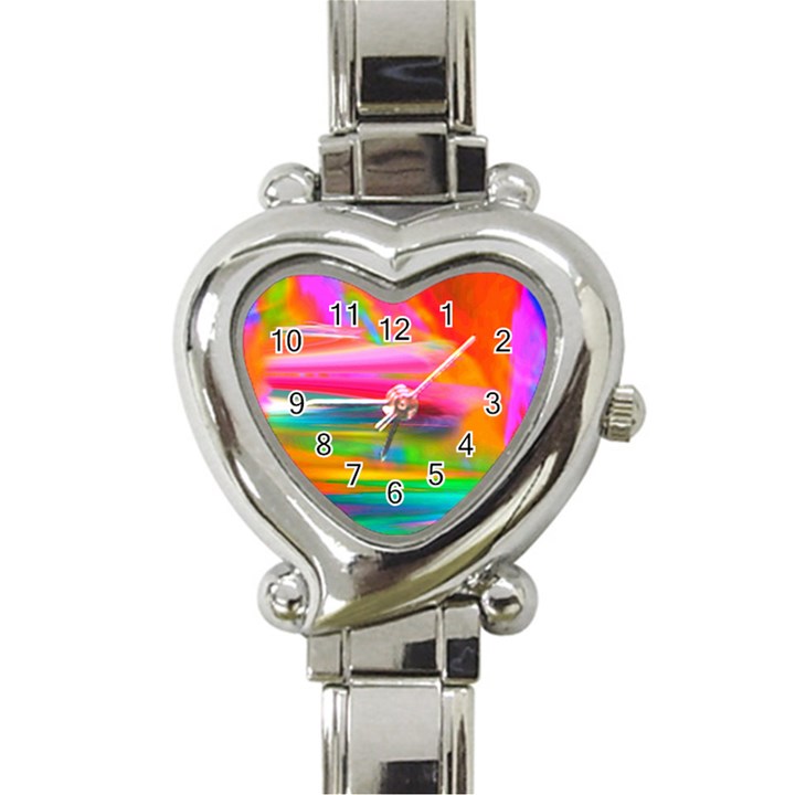 Abstract Illustration Nameless Fantasy Heart Italian Charm Watch