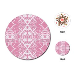 Pattern Playing Cards (round) 