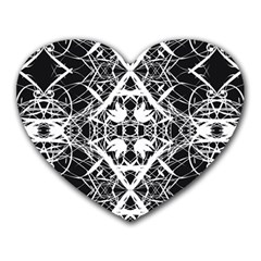 Pattern Heart Mousepads by Valentinaart