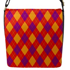 Plaid Pattern Flap Messenger Bag (s) by Valentinaart