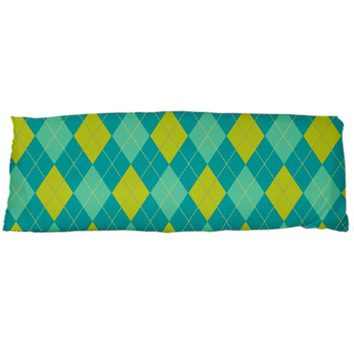 Plaid pattern Body Pillow Case Dakimakura (Two Sides)