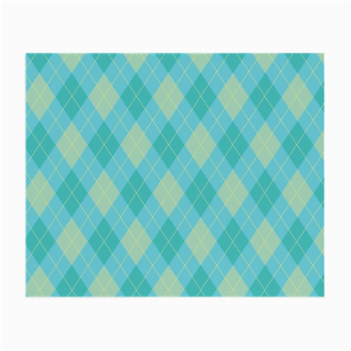 Plaid pattern Small Glasses Cloth