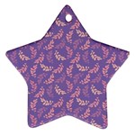 Pattern Star Ornament (Two Sides) Front