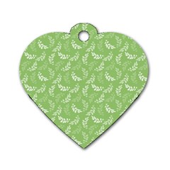 Pattern Dog Tag Heart (two Sides)