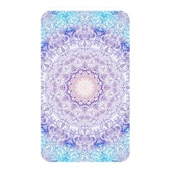 India Mehndi Style Mandala   Cyan Lilac Memory Card Reader by EDDArt
