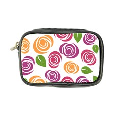 Colorful Seamless Floral Flowers Pattern Wallpaper Background Coin Purse by Amaryn4rt