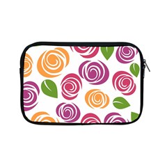 Colorful Seamless Floral Flowers Pattern Wallpaper Background Apple Ipad Mini Zipper Cases by Amaryn4rt