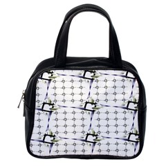 Fractal Design Pattern Classic Handbags (one Side) by Amaryn4rt