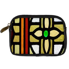 A Detail Of A Stained Glass Window Digital Camera Cases by Amaryn4rt