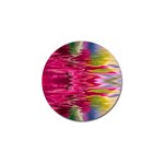 Abstract Pink Colorful Water Background Golf Ball Marker (4 pack) Front