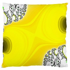 Fractal Abstract Background Large Cushion Case (two Sides) by Amaryn4rt