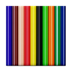 Colorful Striped Background Wallpaper Pattern Face Towel by Amaryn4rt