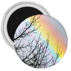 Rainbow Sky Spectrum Rainbow Colors 3  Magnets