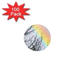 Rainbow Sky Spectrum Rainbow Colors 1  Mini Magnets (100 pack) 