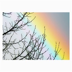 Rainbow Sky Spectrum Rainbow Colors Large Glasses Cloth