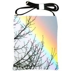 Rainbow Sky Spectrum Rainbow Colors Shoulder Sling Bags by Amaryn4rt