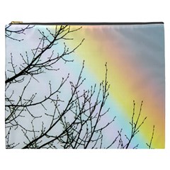 Rainbow Sky Spectrum Rainbow Colors Cosmetic Bag (XXXL) 