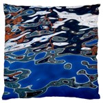 Colorful Reflections In Water Large Cushion Case (Two Sides) Front