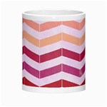 Abstract Vintage Lines Morph Mugs Center