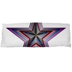 Star Abstract Geometric Art Body Pillow Case Dakimakura (two Sides) by Amaryn4rt