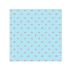 Spaceship Cartoon Pattern Drawing Small Satin Scarf (square)  by dflcprints