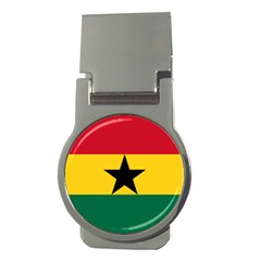 Flag Of Ghana Money Clips (round)  by abbeyz71