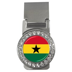 Flag Of Ghana Money Clips (cz)  by abbeyz71