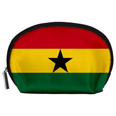 Flag Of Ghana Accessory Pouches (large)  by abbeyz71