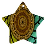 Kaleidoscope Dream Illusion Star Ornament (Two Sides) Front