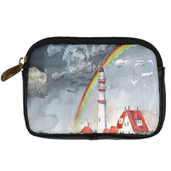 Watercolour Lighthouse Rainbow Digital Camera Cases