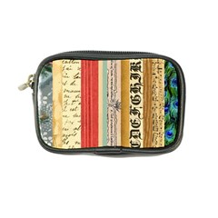 Digitally Created Collage Pattern Made Up Of Patterned Stripes Coin Purse