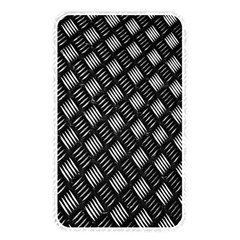 Abstract Of Metal Plate With Lines Memory Card Reader by Amaryn4rt