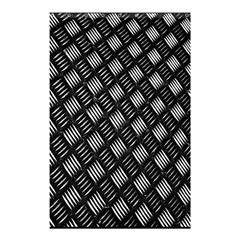 Abstract Of Metal Plate With Lines Shower Curtain 48  X 72  (small)  by Amaryn4rt