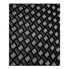 Abstract Of Metal Plate With Lines Shower Curtain 60  X 72  (medium)  by Amaryn4rt