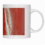 Red Pepper And Bubbles White Mugs Right