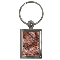 Roof Tiles On A Country House Key Chains (rectangle)  by Amaryn4rt