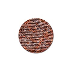 Roof Tiles On A Country House Golf Ball Marker by Amaryn4rt