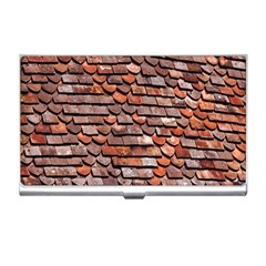 Roof Tiles On A Country House Business Card Holders by Amaryn4rt