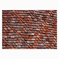 Roof Tiles On A Country House Large Glasses Cloth (2-side) by Amaryn4rt