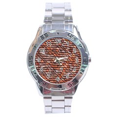 Roof Tiles On A Country House Stainless Steel Analogue Watch by Amaryn4rt