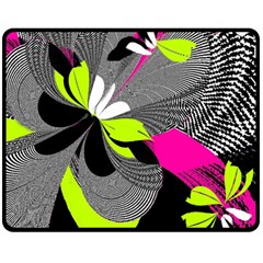 Nameless Fantasy Double Sided Fleece Blanket (medium)  by Amaryn4rt