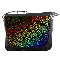 Construction Paper Iridescent Messenger Bags