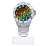 Construction Paper Iridescent Plastic Nurses Watch Front