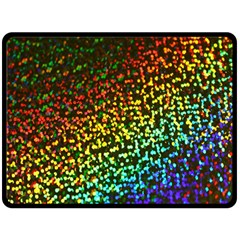 Construction Paper Iridescent Double Sided Fleece Blanket (Large) 