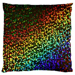 Construction Paper Iridescent Standard Flano Cushion Case (Two Sides)