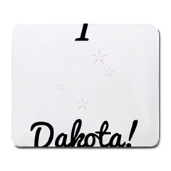 I Heart Dakota! Large Mousepads by badwolf1988store