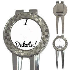 I Heart Dakota! 3-in-1 Golf Divots by badwolf1988store