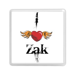 I Heart Zak Memory Card Reader (square)  by badwolf1988store