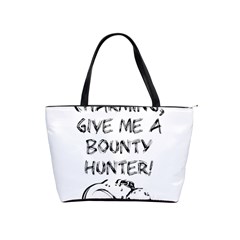 Give Me A Bounty Hunter! Shoulder Handbags by badwolf1988store