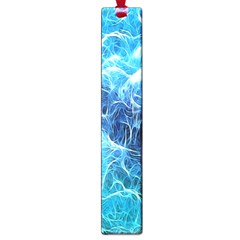 Fractal Occean Waves Artistic Background Large Book Marks